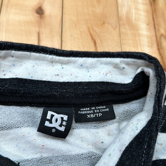 DC Striped Short Sleeve Sweater - Picture 9 of 10